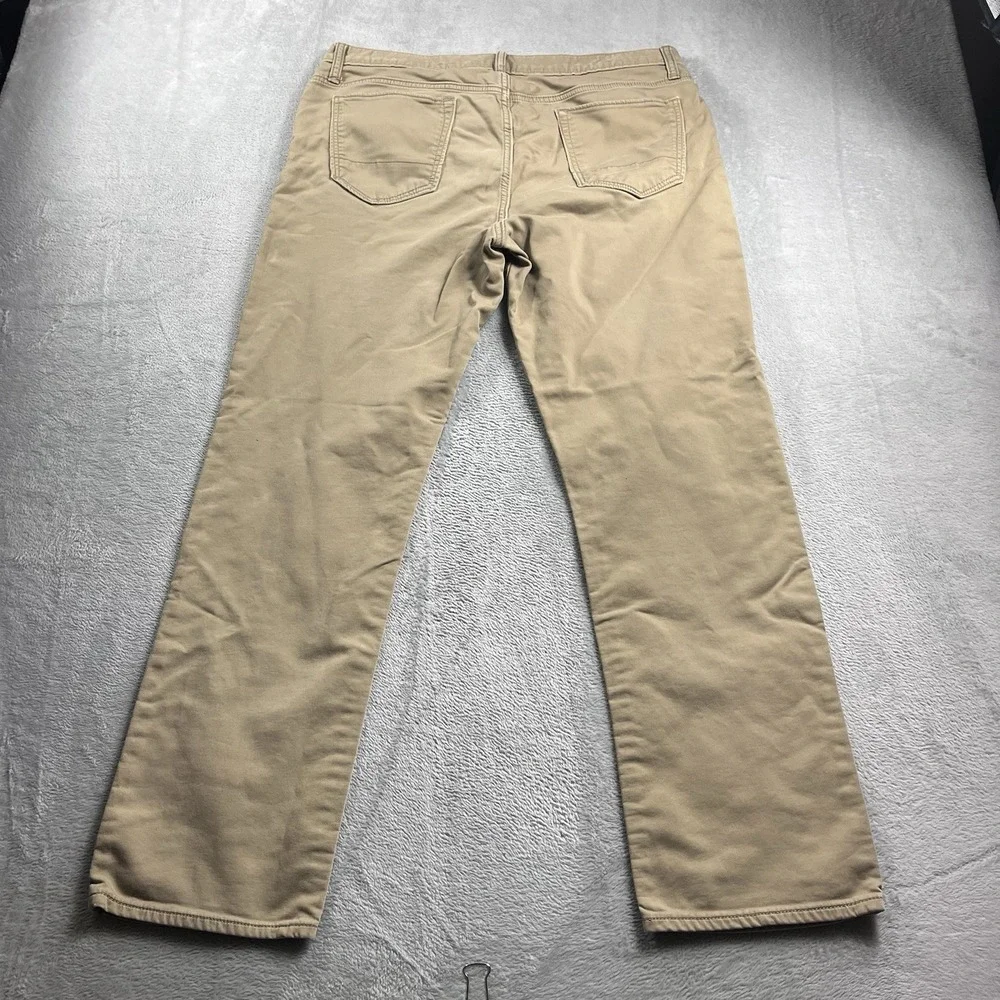 Banana Republic Travel Jean Slim Fit Jeans‎ Mens Size 35x30* Beige Denim